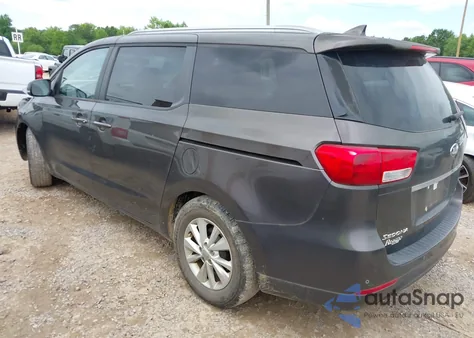 2016 Kia Sedona Lx из США, поврежденный, VIN KNDMB5C14G6093755